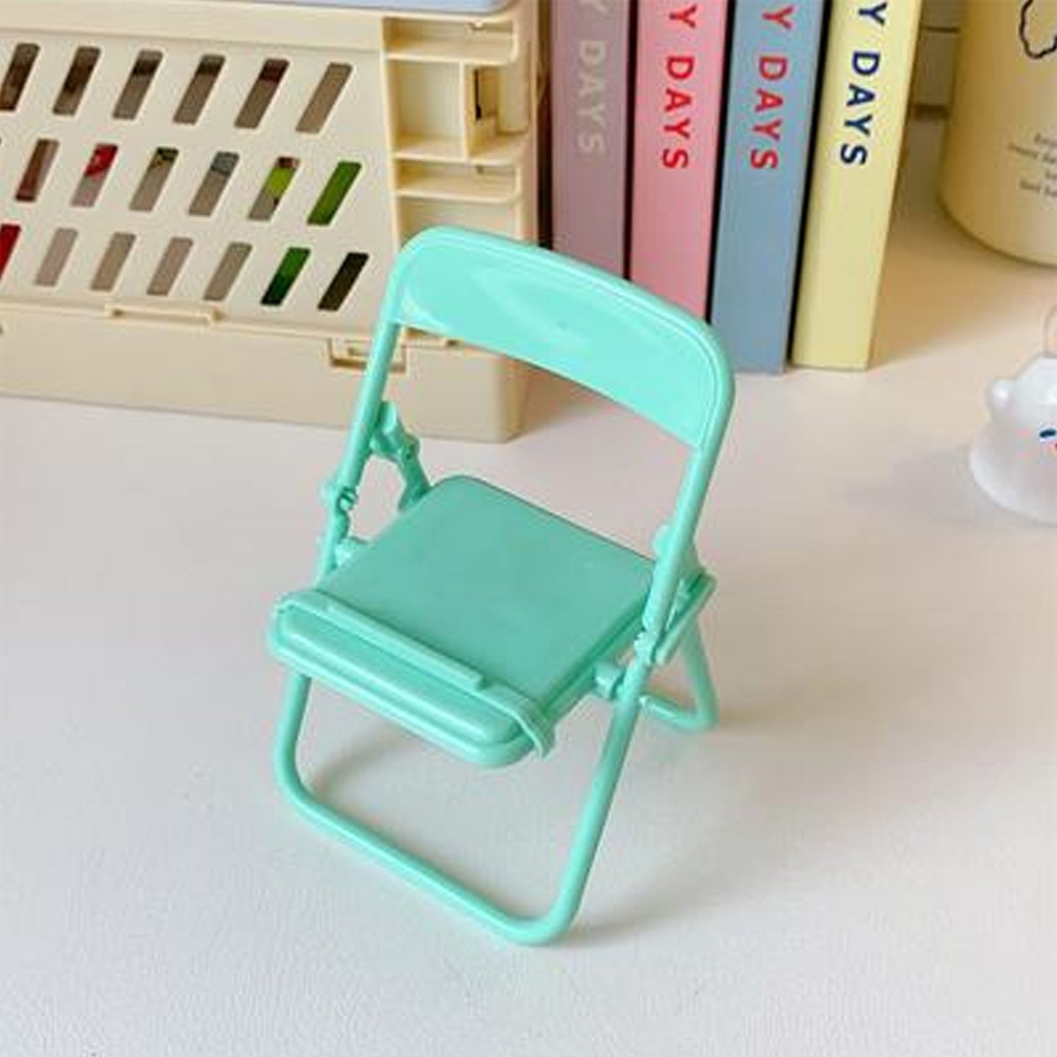 4847 1 Pc Chair Stand With Box As A Mobile Stand For Holding And Supporting Mobile Phones Easily. DeoDap 4847 1 Pc Chair Stand With Box As A Mobile Stand For Holding And Supporting Mobile Phones Easily. DeoDap